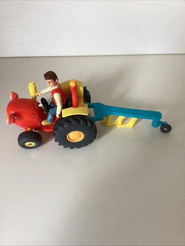 Tractor tom with plough and - with,