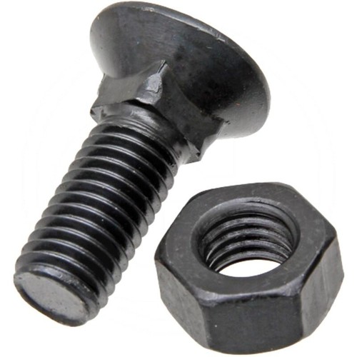 M10 m12 plough - bolts,, flat