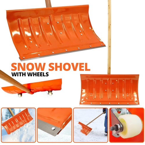 Heavy duty steel snow - steel, removal