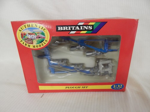 Britains plough set blue 9549 - britains,
