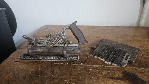 Stanley plough plane - plough,