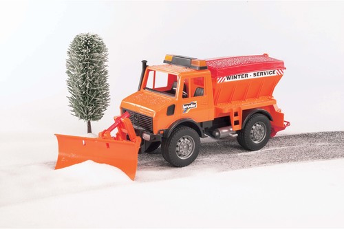 Bruder unimog winter service - unimog,