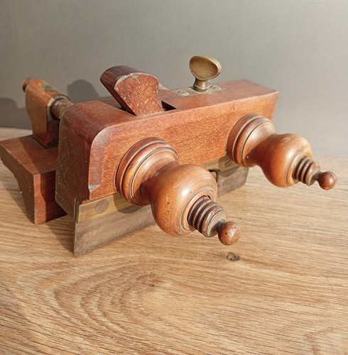 Antique wooden plough plane