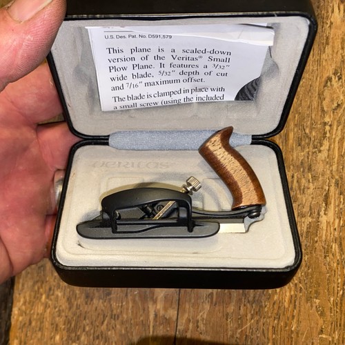 Veritas miniature plow plane - plow,