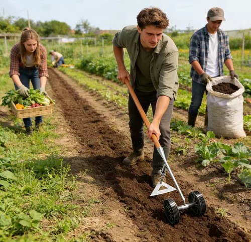 Manual garden hoe cultivator - manual,
