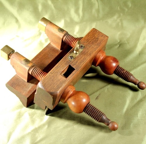Antique wooden plough - plough, plane