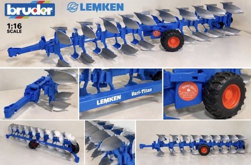 Bruder lemken semi mounted - bruder,