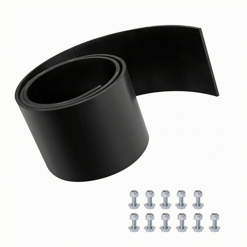 Rubber snow plow blade - rubber,