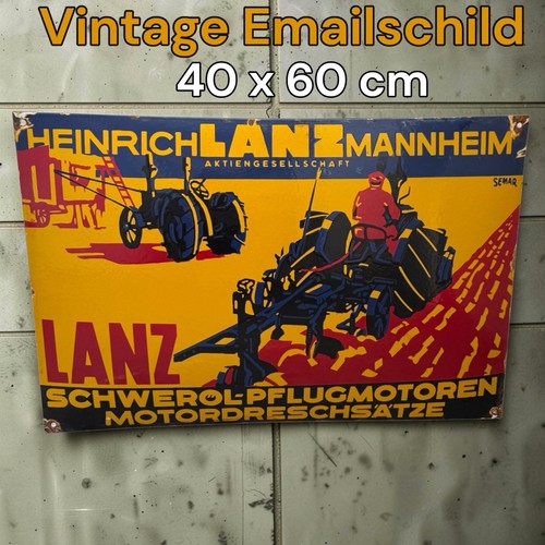 Vintage lanz schweröl plow - vintage,