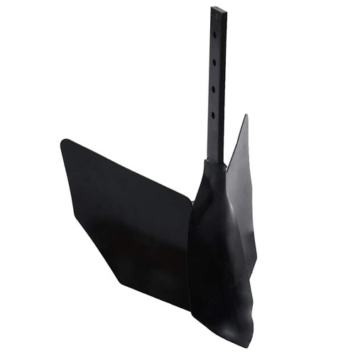 Tiller plough attachment black - plough,