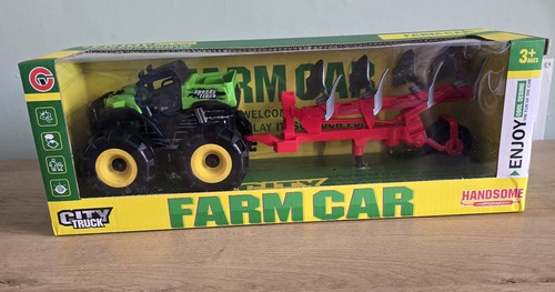 City truck farm car - city, "farm