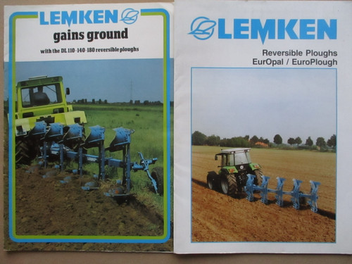 Tractor plough brochures - tractor,