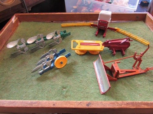 Vintage britains farm tractor - farm,